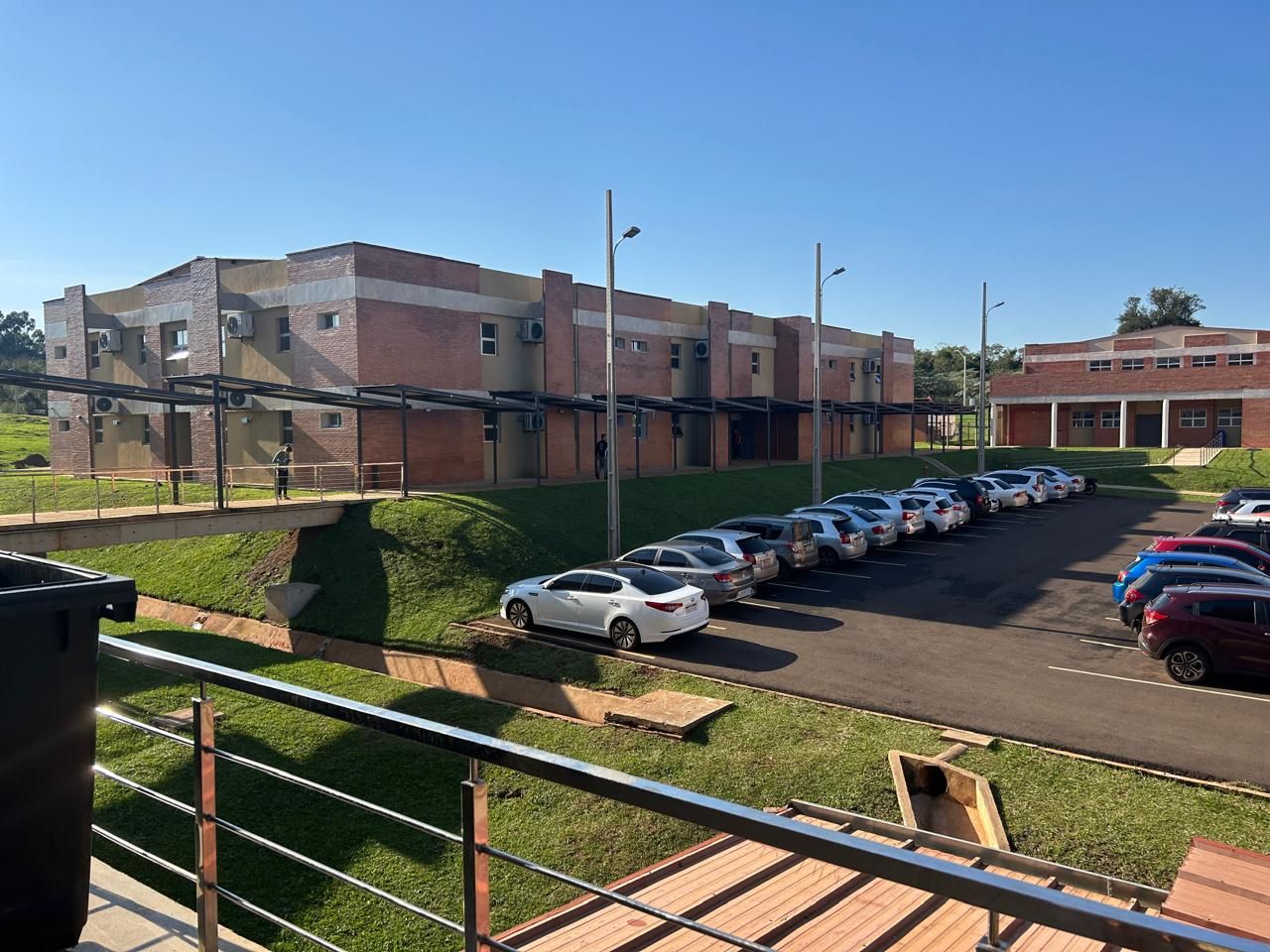 Complexo hospitalar visitado no Paraguai
